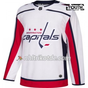 Washington Capitals Trikot Blank Adidas Weiß Authentic - Kinder